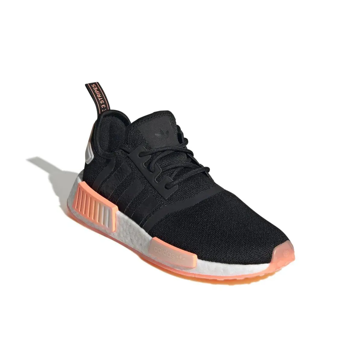 Adidas Black/Orange NMD_R1 Women's Running Shoes