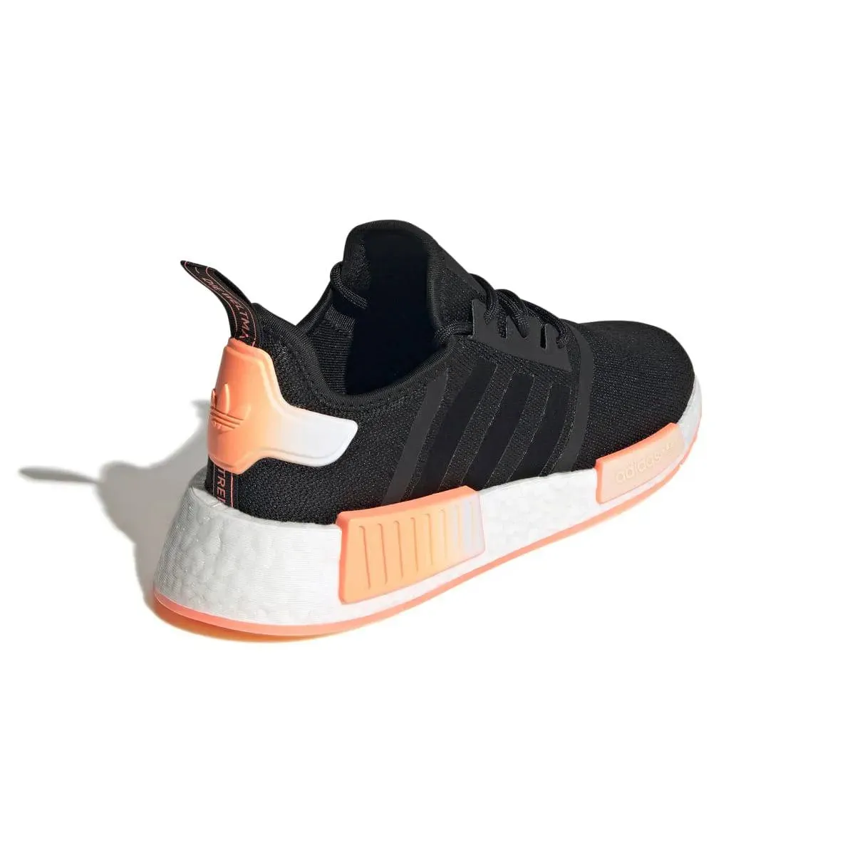 Adidas Black/Orange NMD_R1 Women's Running Shoes