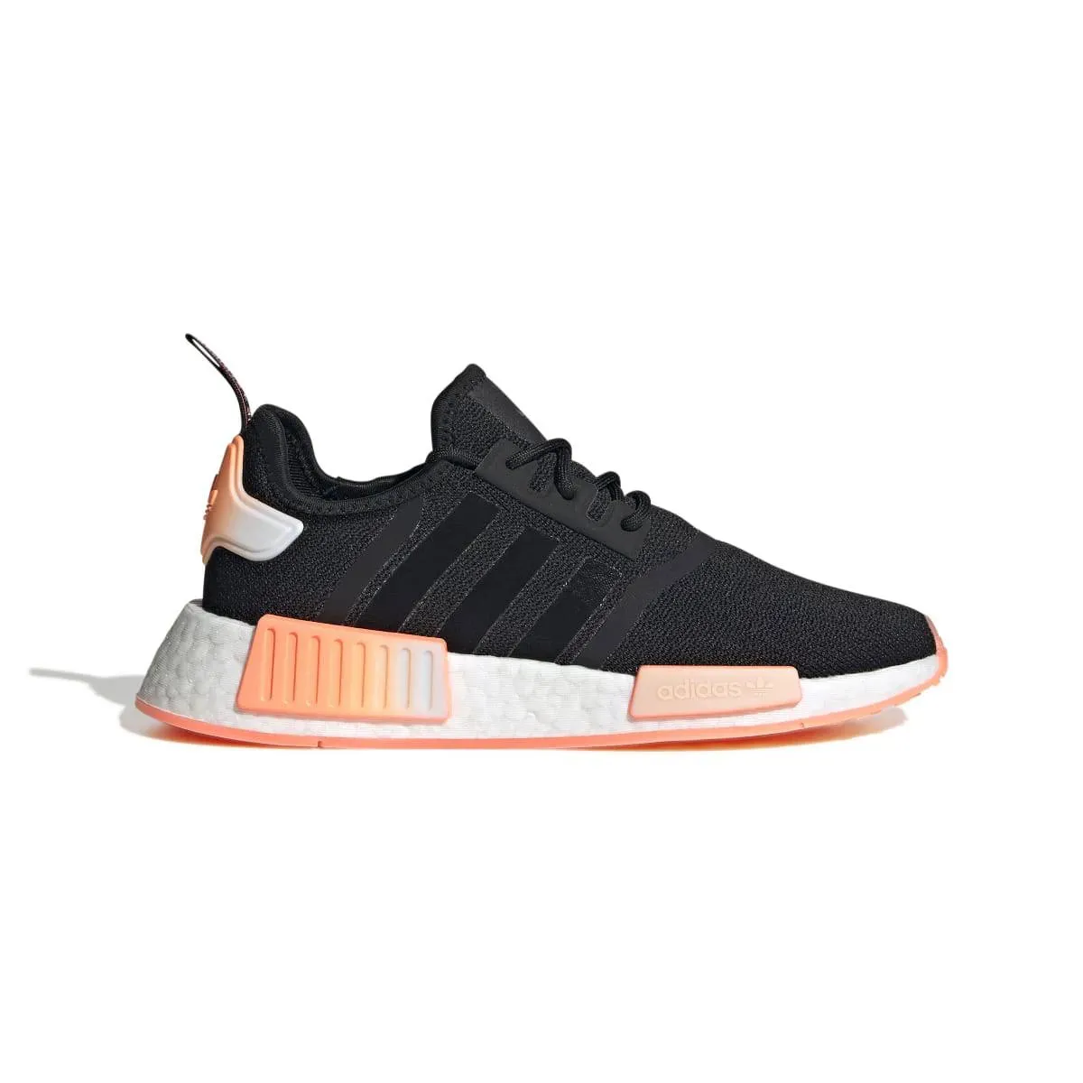 Adidas Black/Orange NMD_R1 Women's Running Shoes