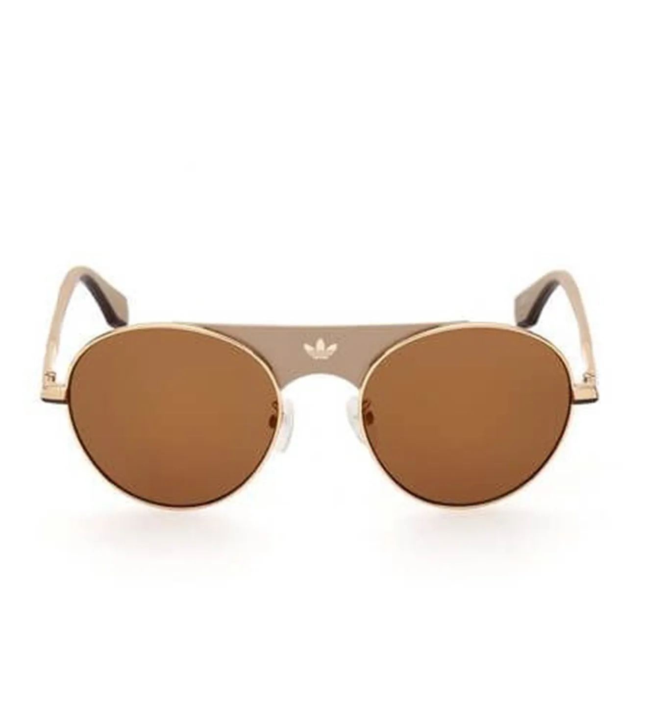 Adidas Originals Unisex Brown Aviator Sunglasses