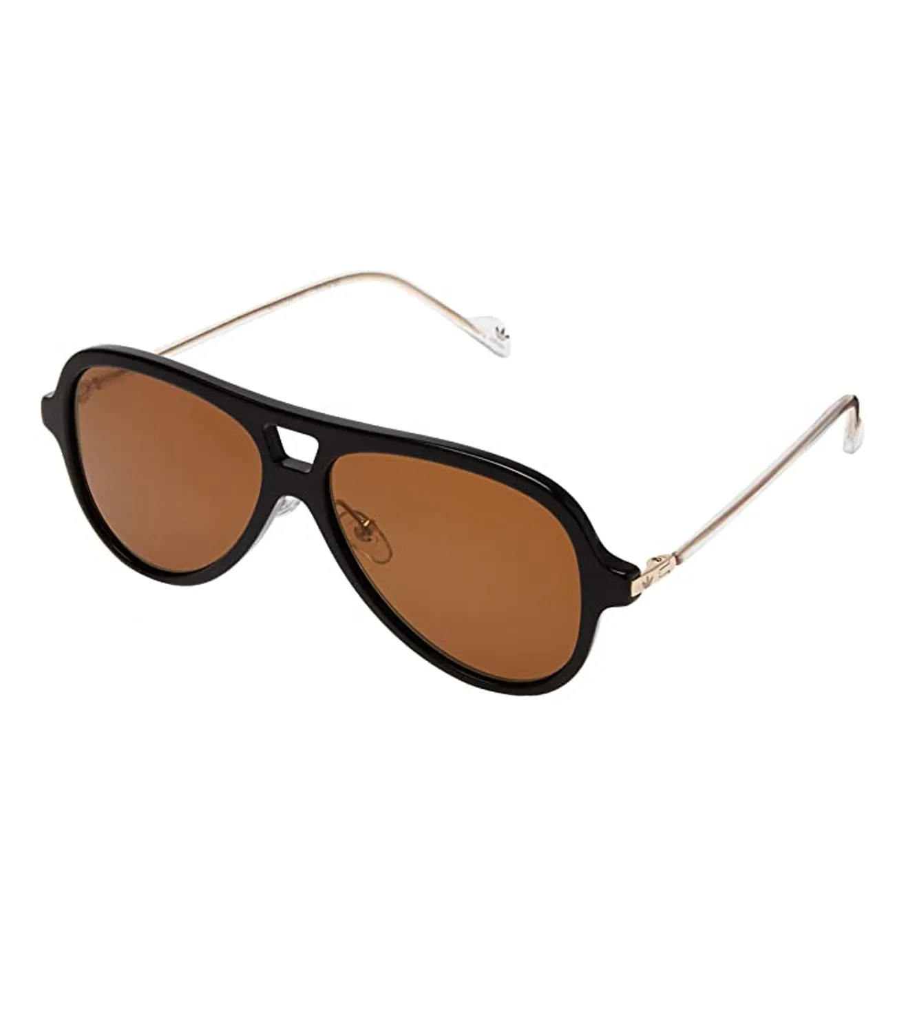 Adidas Originals Unisex Brown-Mirrored Aviator Sunglasses