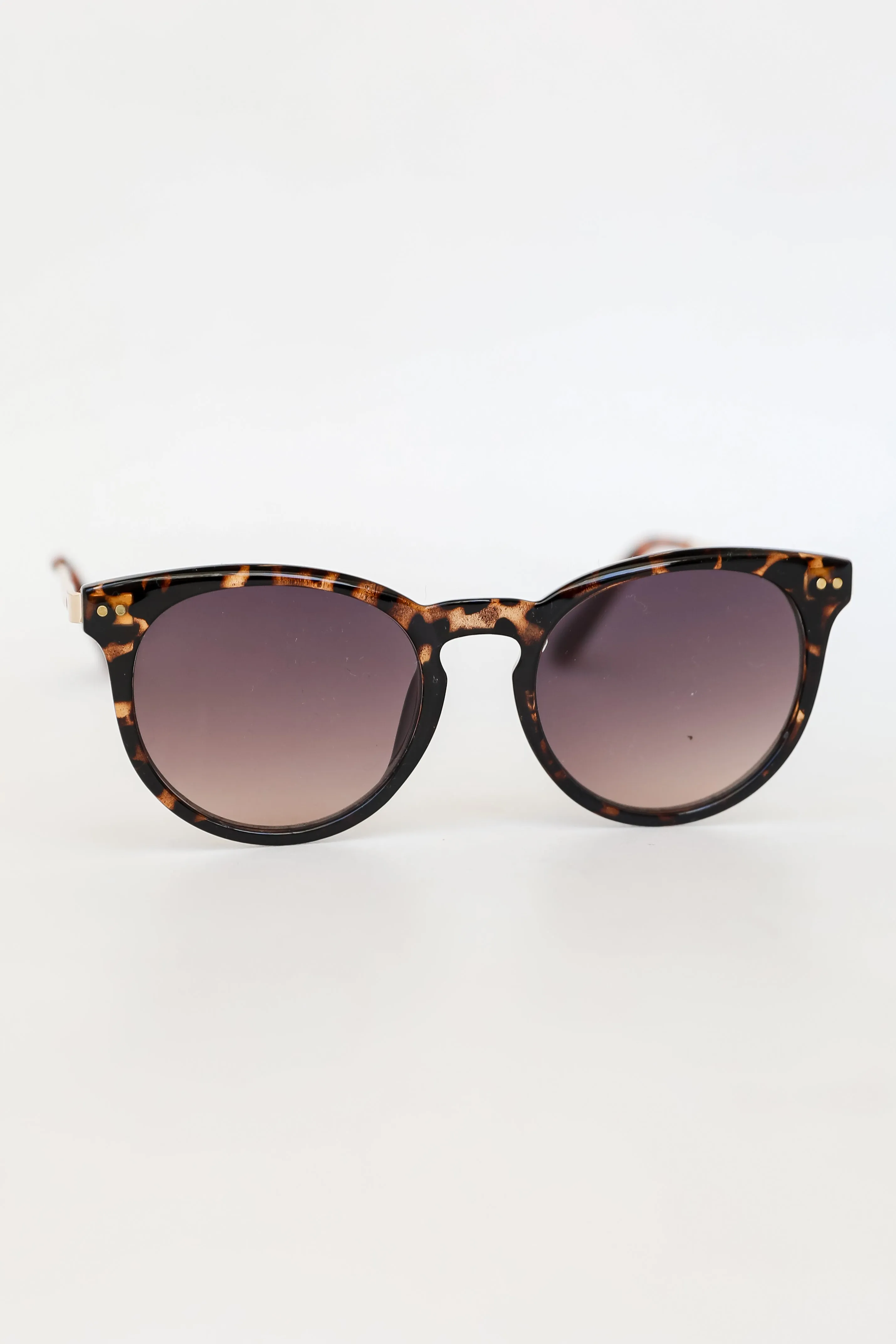 Always Your Favorite Tortoise Round Sunglasses