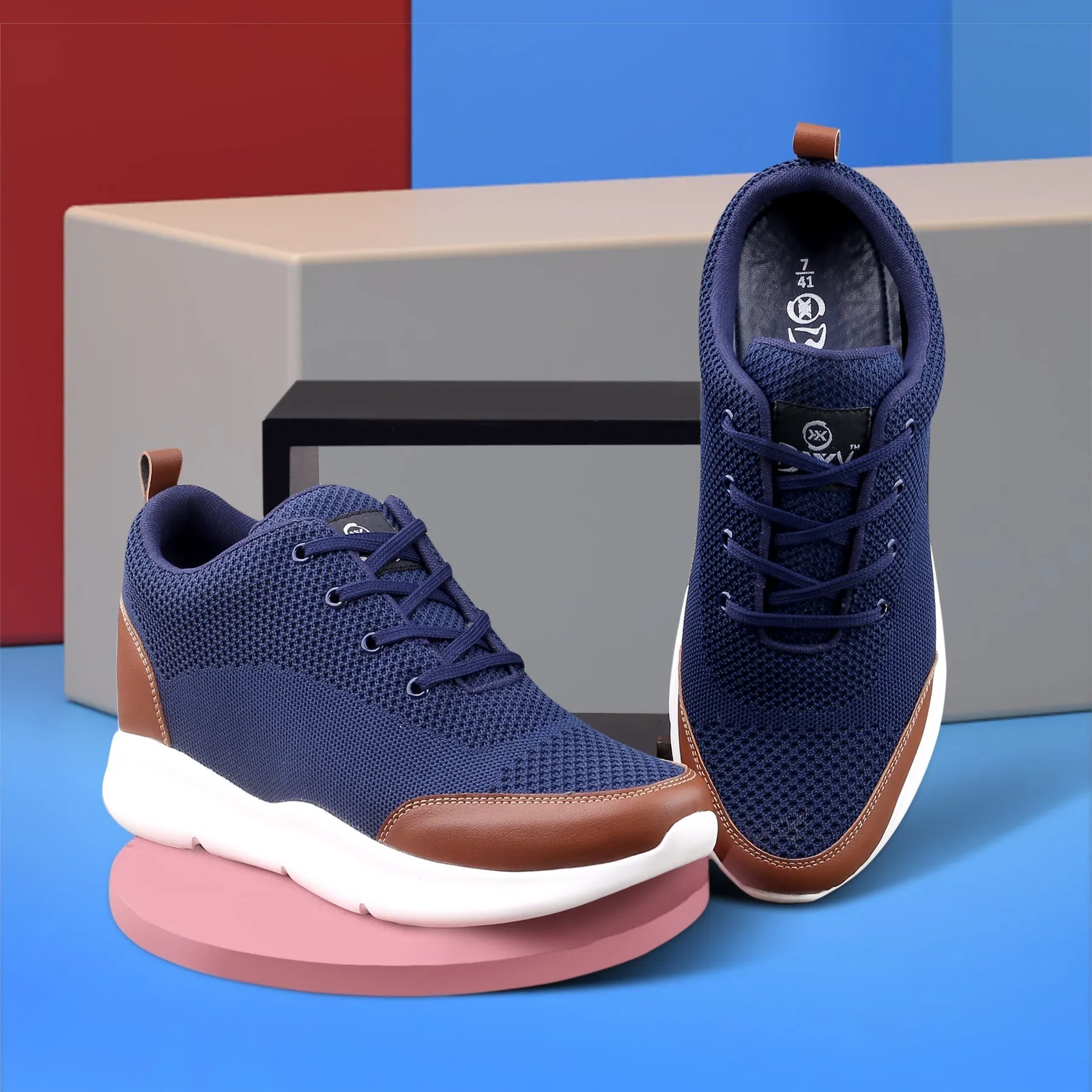 Bxxy Men's Latest Casual Sports Lace-Up Shoes