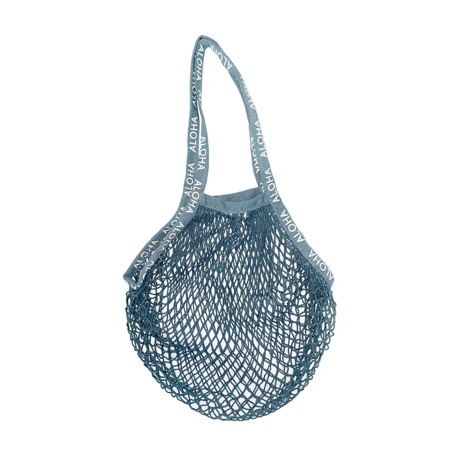 Cotton Net Bag, Marine Blue