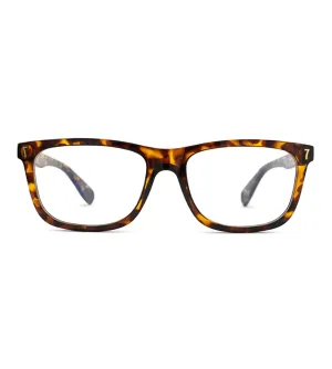 CR7 Men's Brown Wayfarer Optical Frames