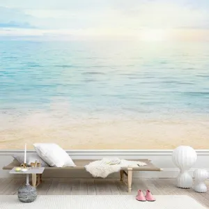 Custom Wallpaper Mural Beautiful Summer Ocean View (㎡)