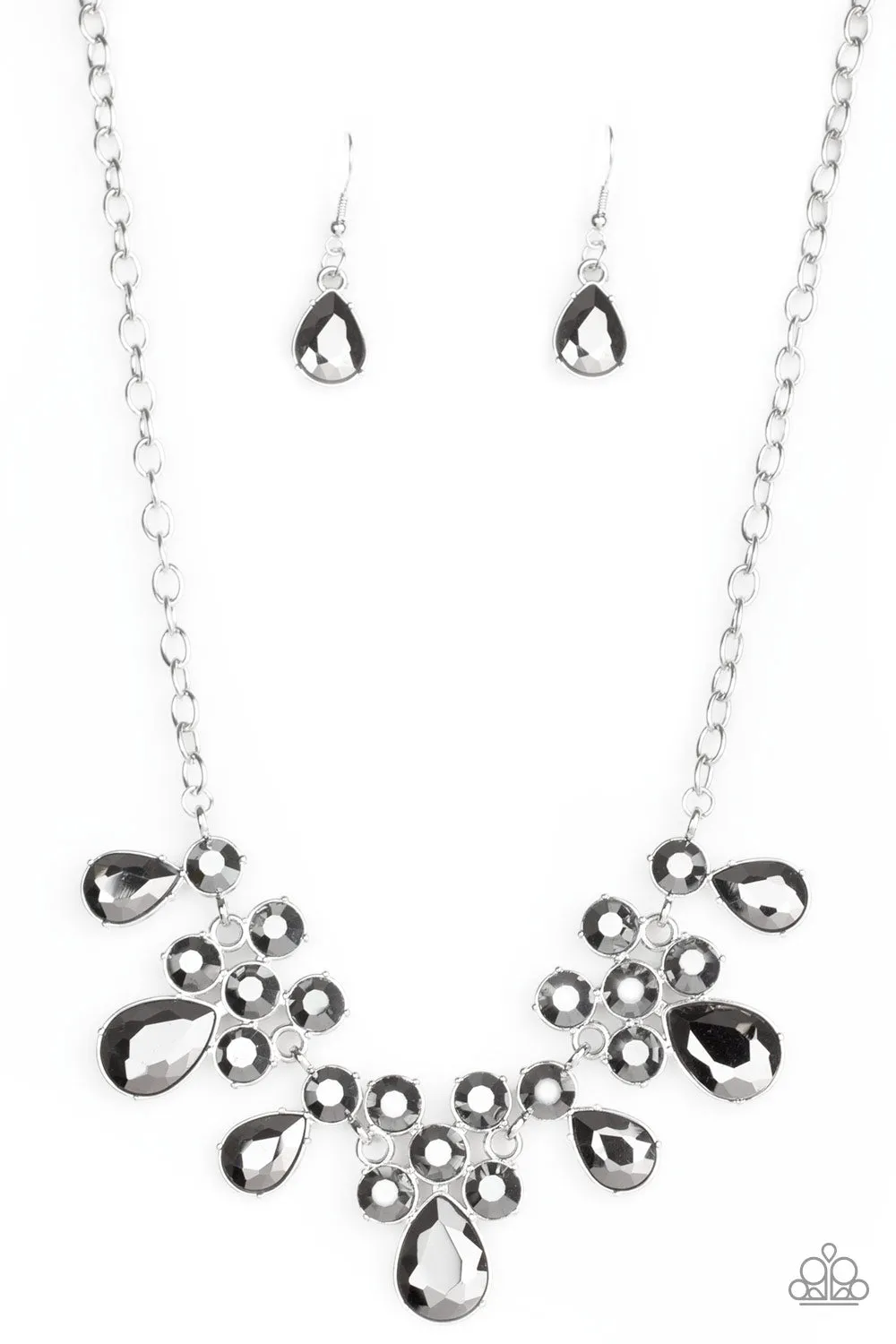 Debutante Drama - Silver Necklace