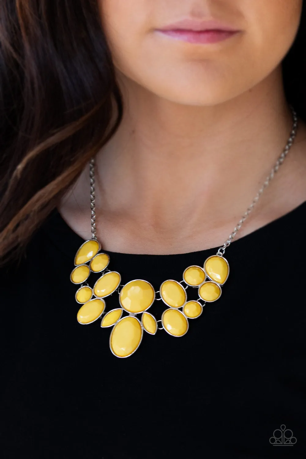 Demi-Diva - Yellow Paparazzi Necklace