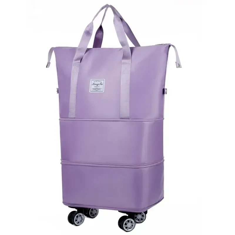 Expandable Travel Bag with Detachable Wheels