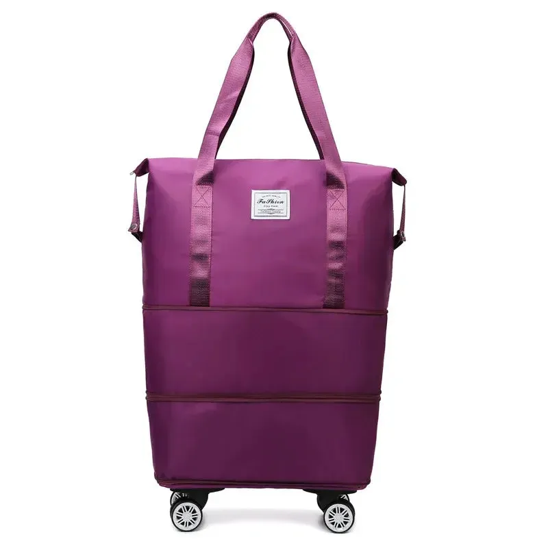 Expandable Travel Bag with Detachable Wheels