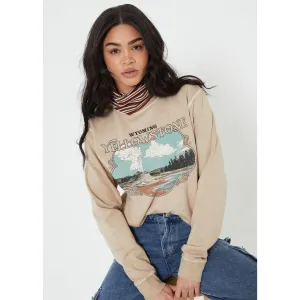 Girl Dangerous Yellowstone Frame Oversized Crew