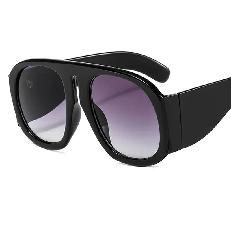 Gradient Lens Pilot Sunglasses