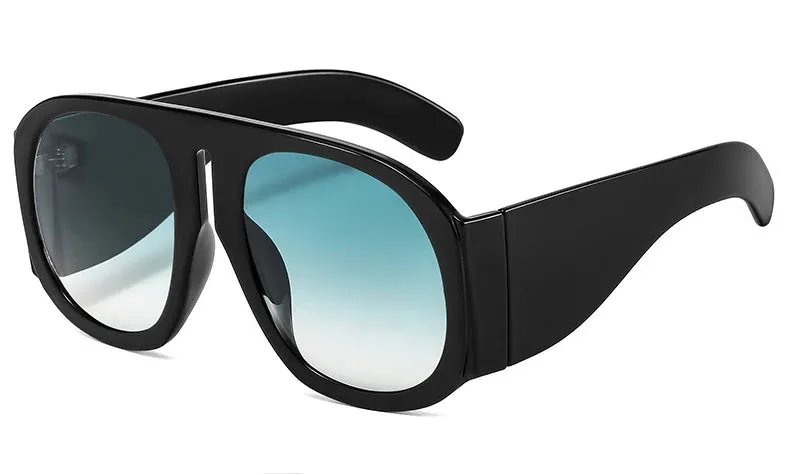 Gradient Lens Pilot Sunglasses