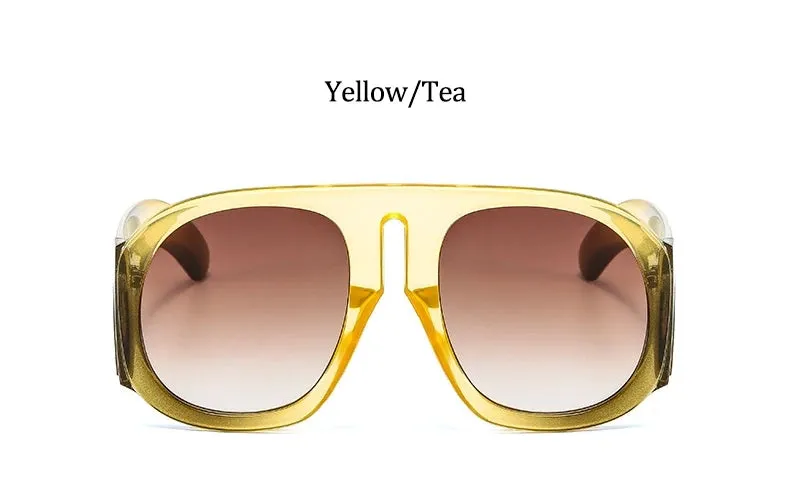 Gradient Lens Pilot Sunglasses