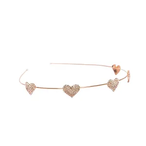 Great Pretenders Rhinestone Heart Headband