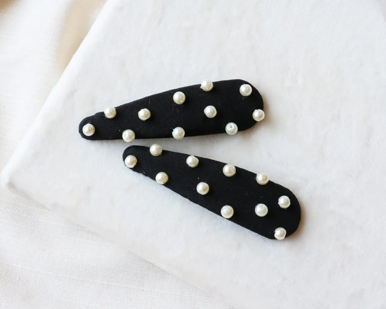 Hair Pin Black Pearl