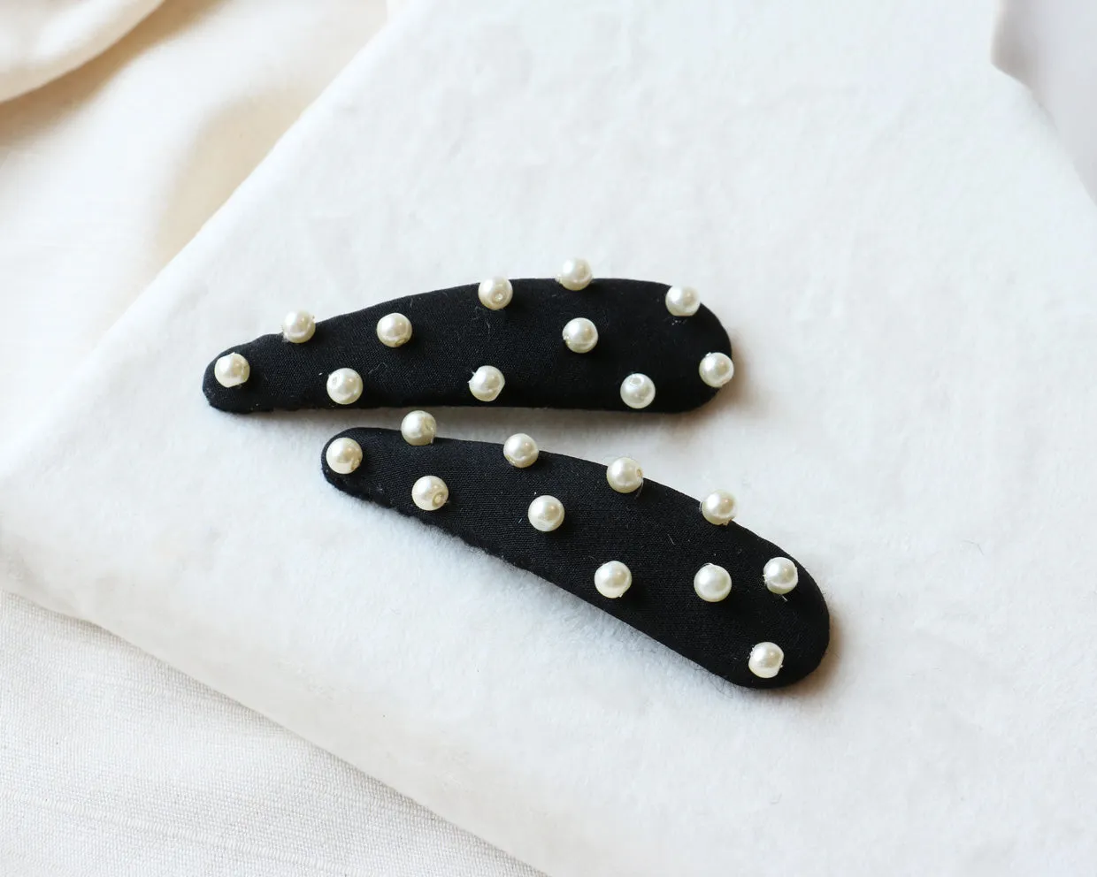 Hair Pin Black Pearl