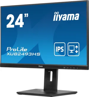 Iiyama Monitor Prolite Xu2493hs-B6 - 60.5 Cm (24") - 1920 X 1080 Full Hd