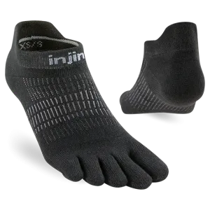 Injinji RUN Women’s Lightweight No Show - Black