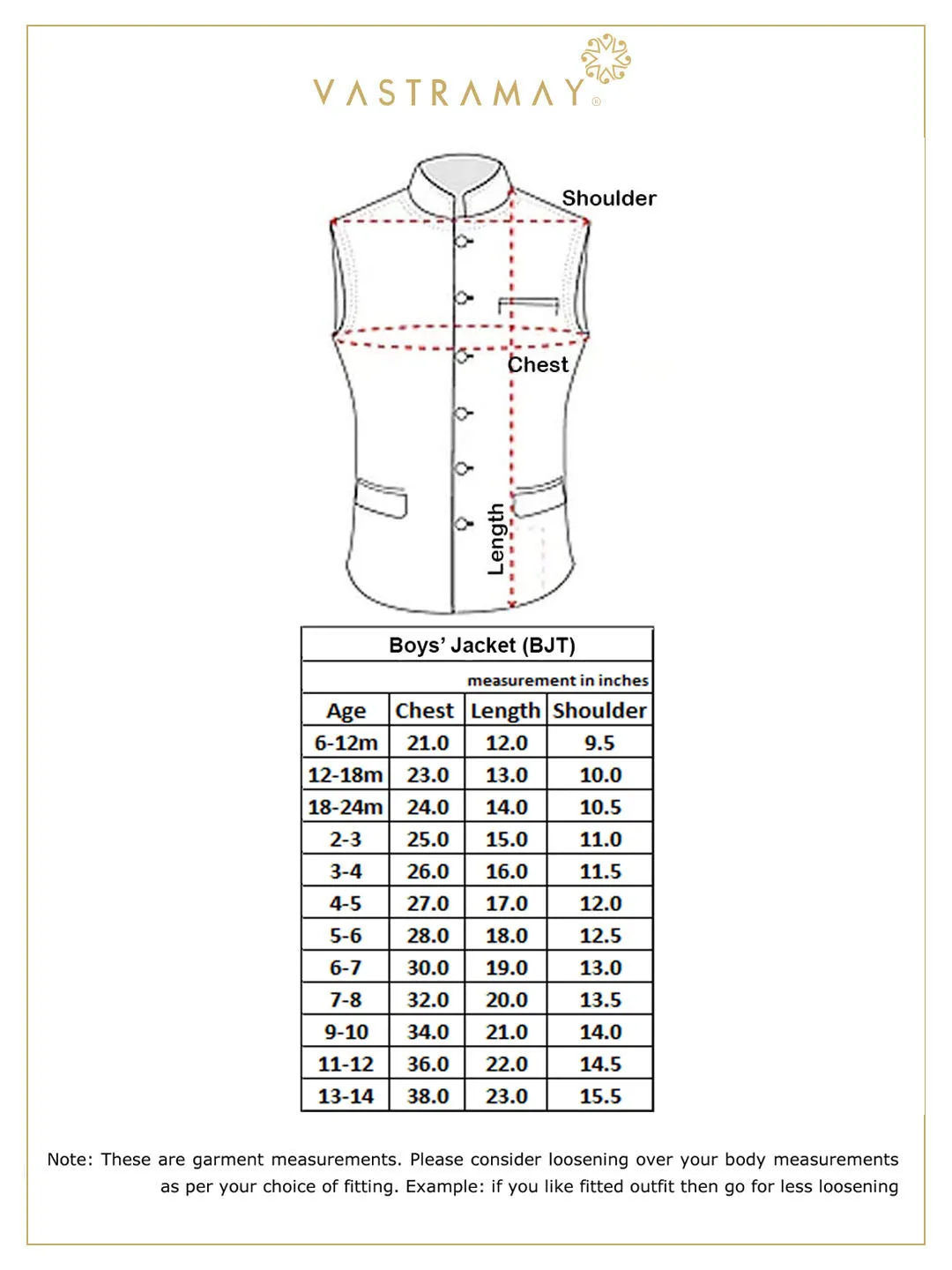 Jashvi Black Asymmetric Brocade Nehru Jacket