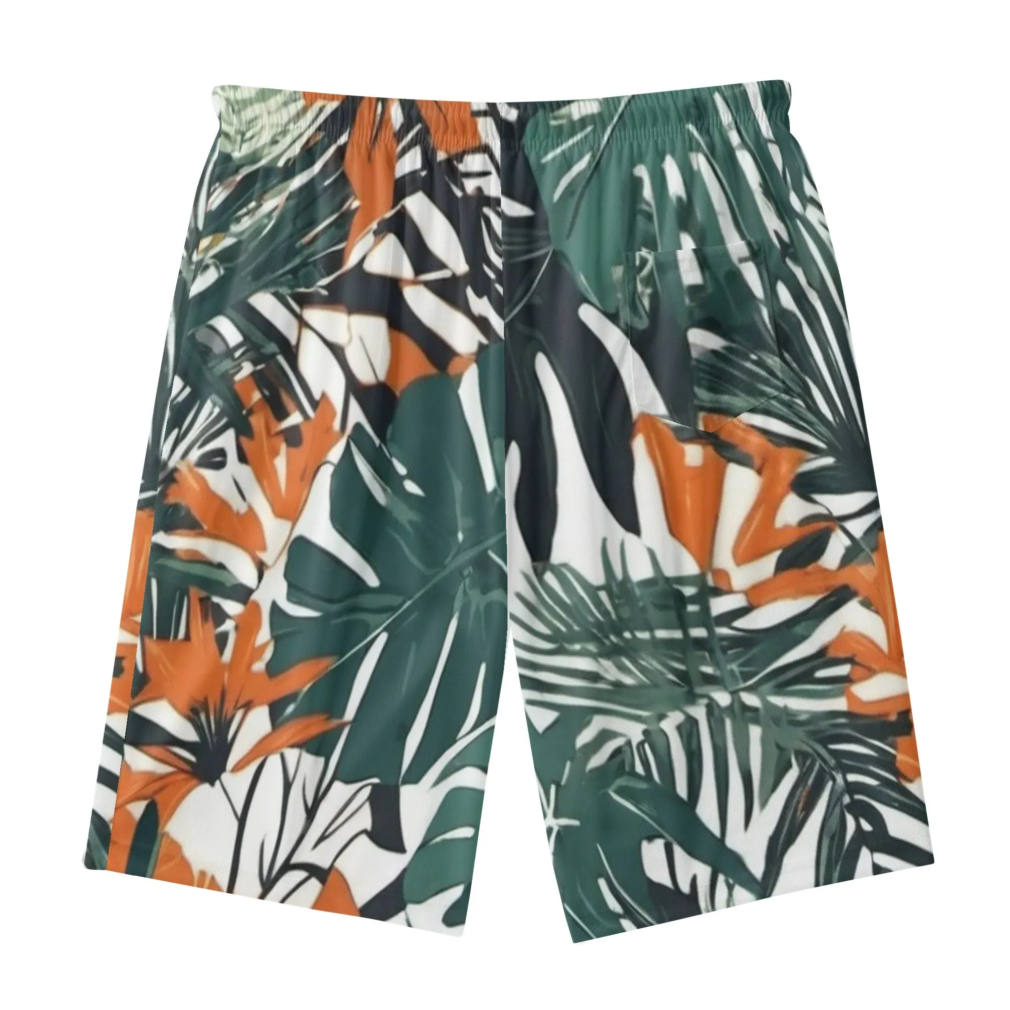 Jungle Voyage 2 Mens Lightweight Hawaiian Beach Shorts