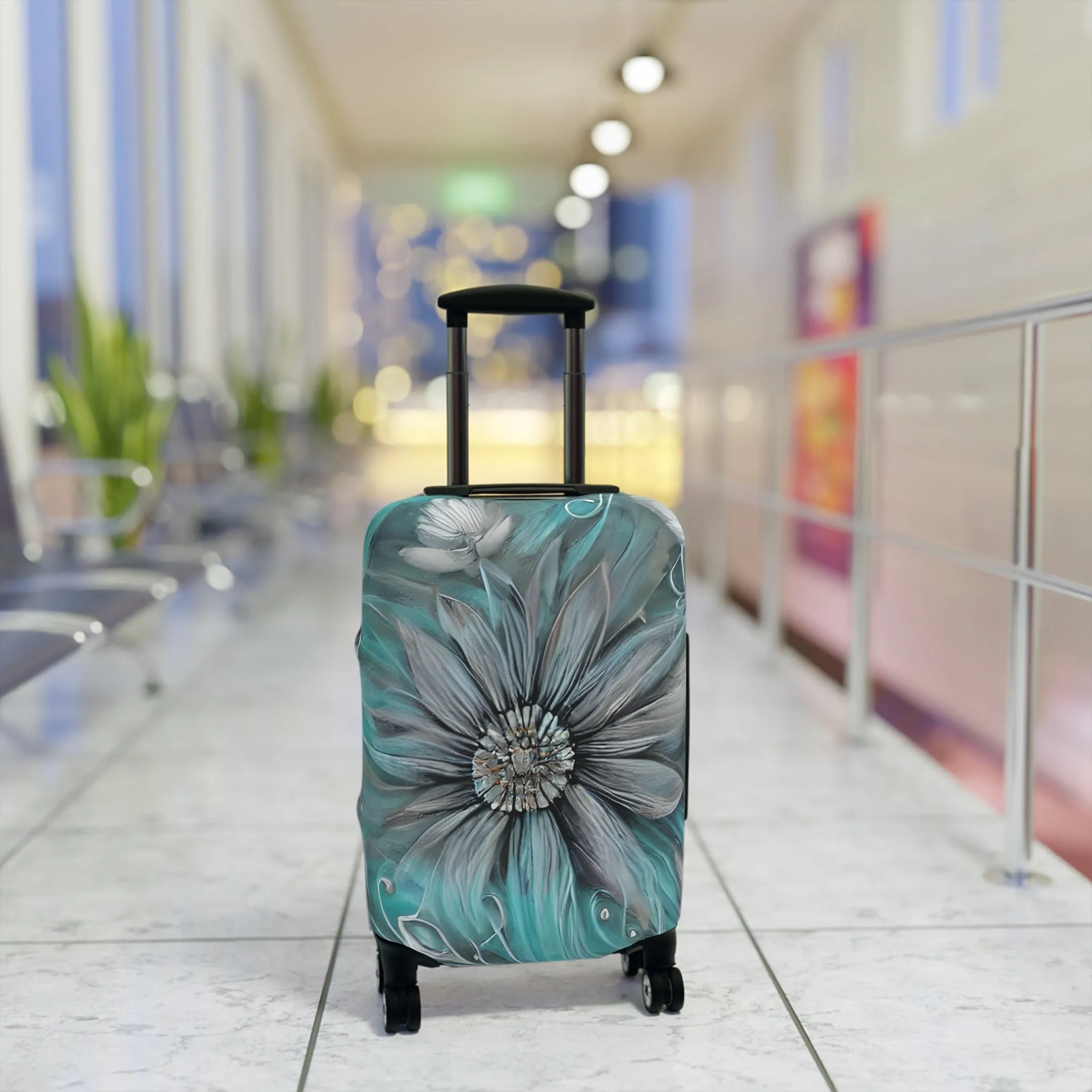 Luggage Cover, Elegant Floral