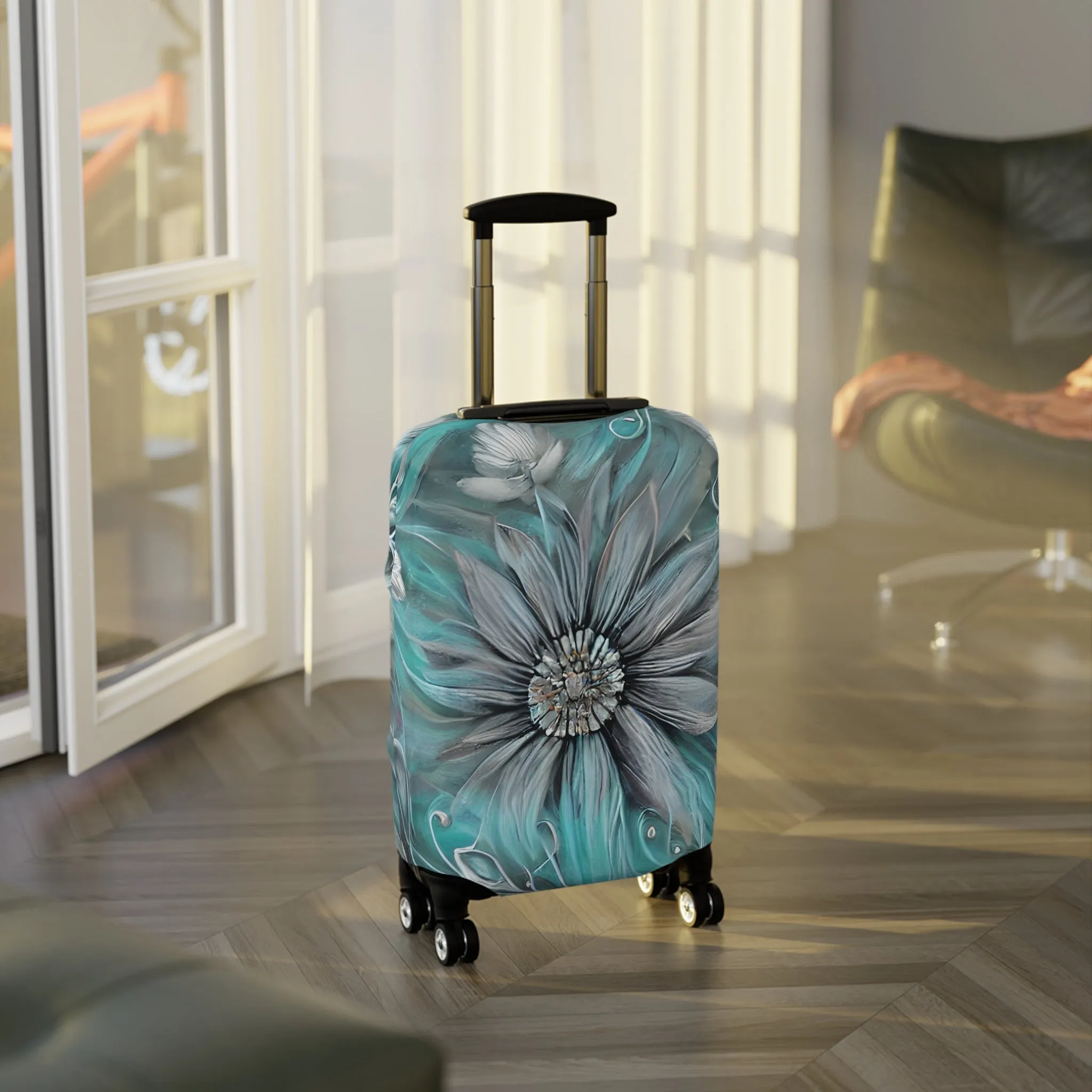 Luggage Cover, Elegant Floral