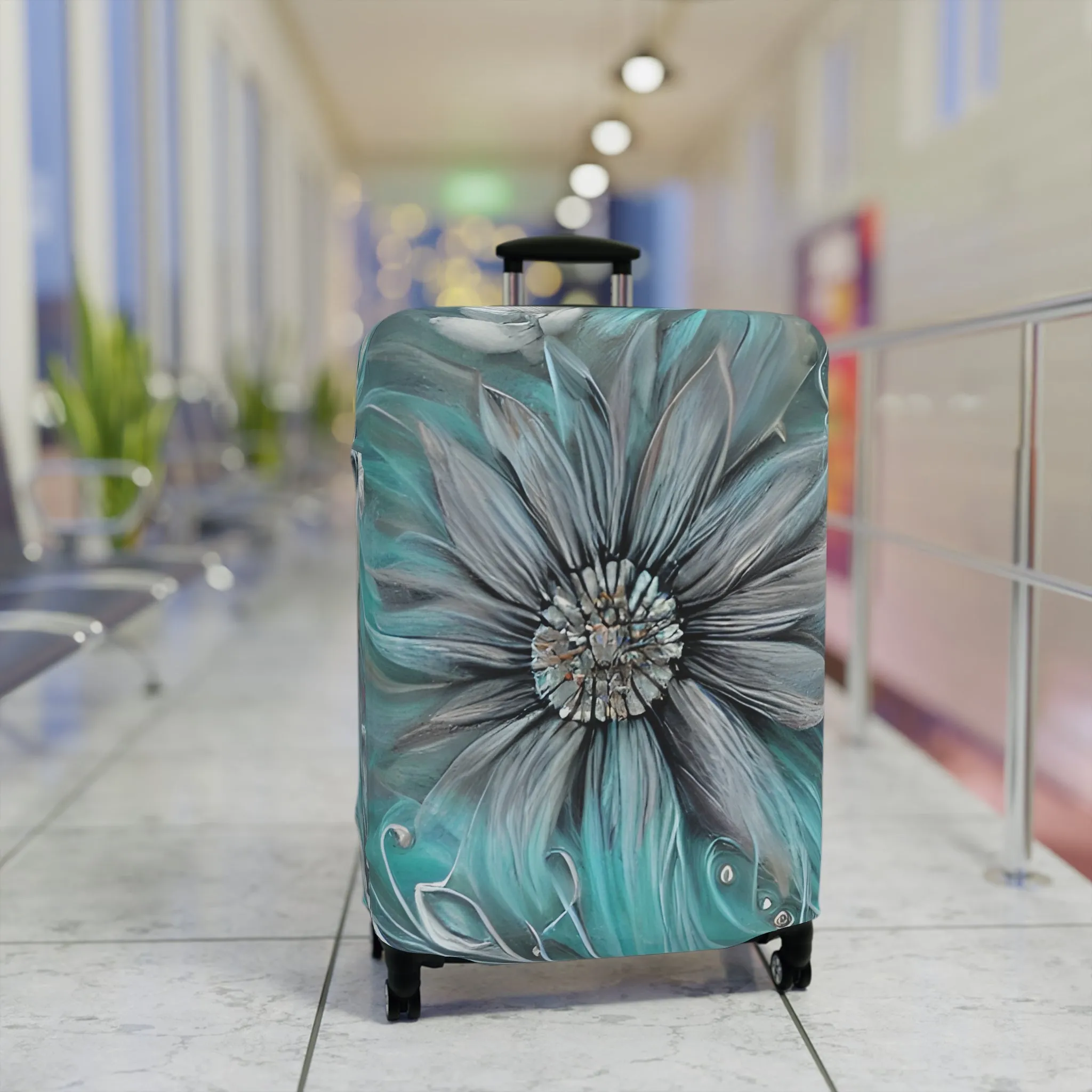 Luggage Cover, Elegant Floral