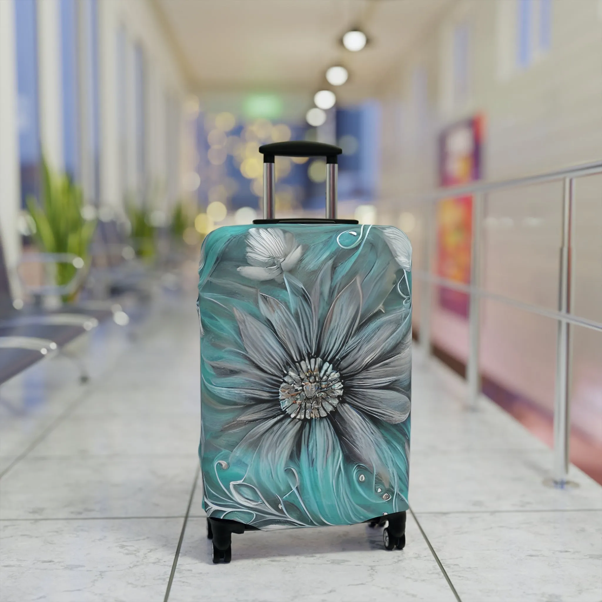 Luggage Cover, Elegant Floral