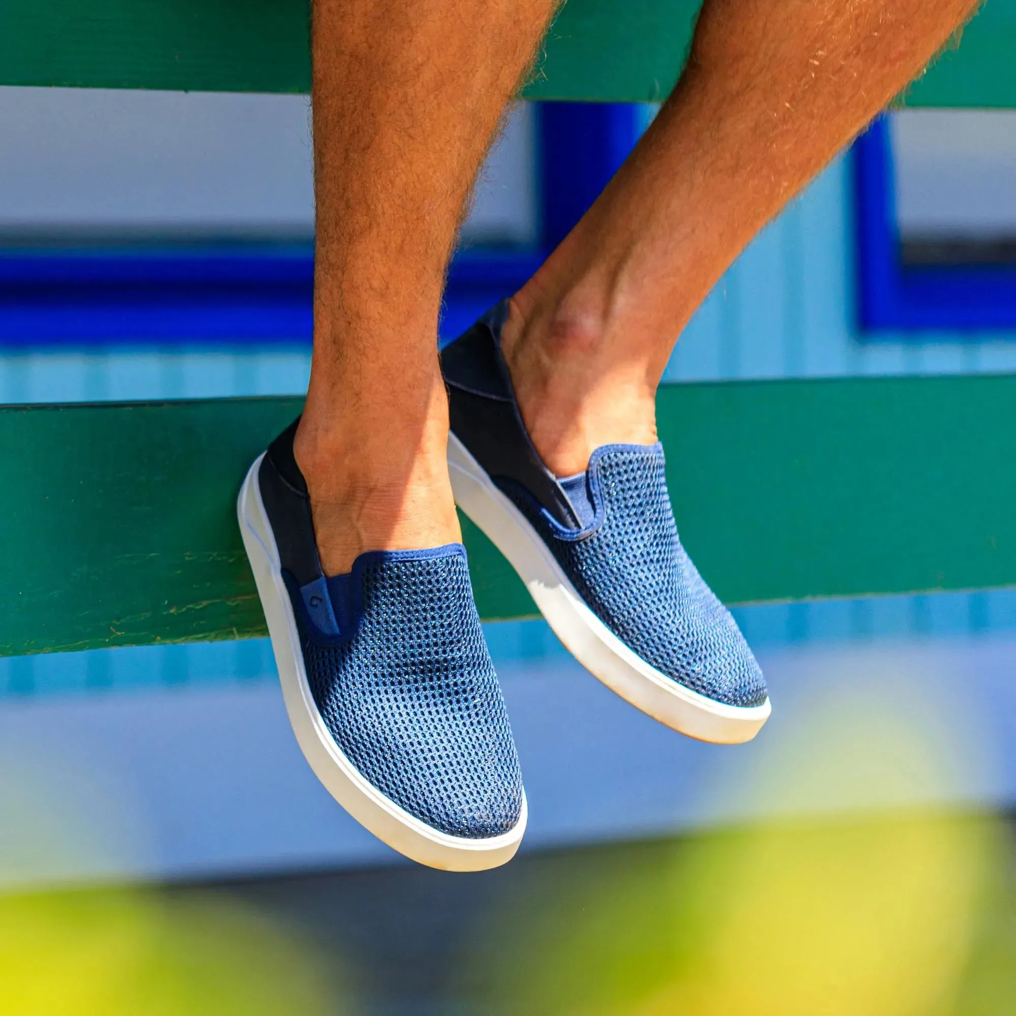 MEN'S OLUKAI LAE'AHI | BLUE DEPTH