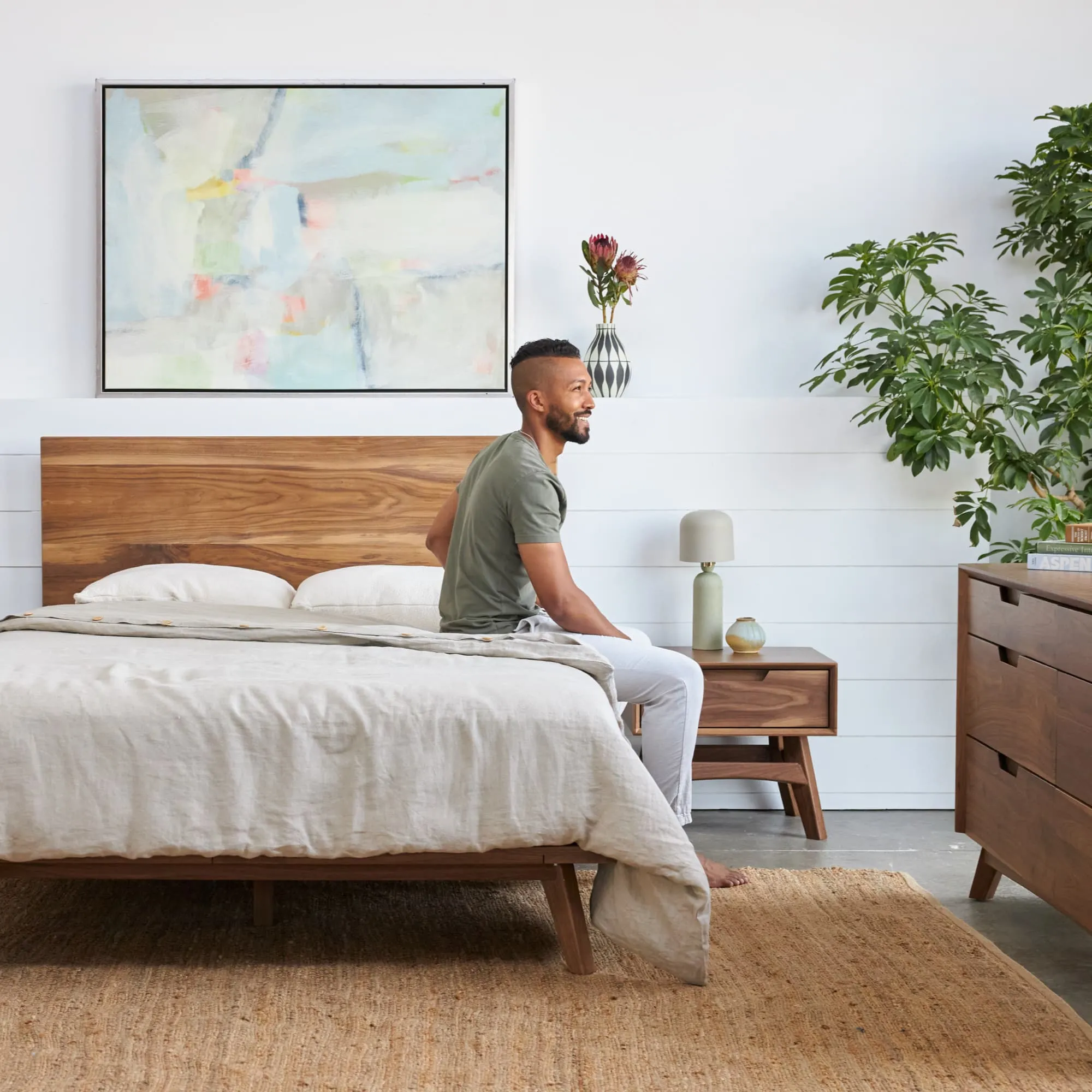 Mid-Century Modern Nightstand