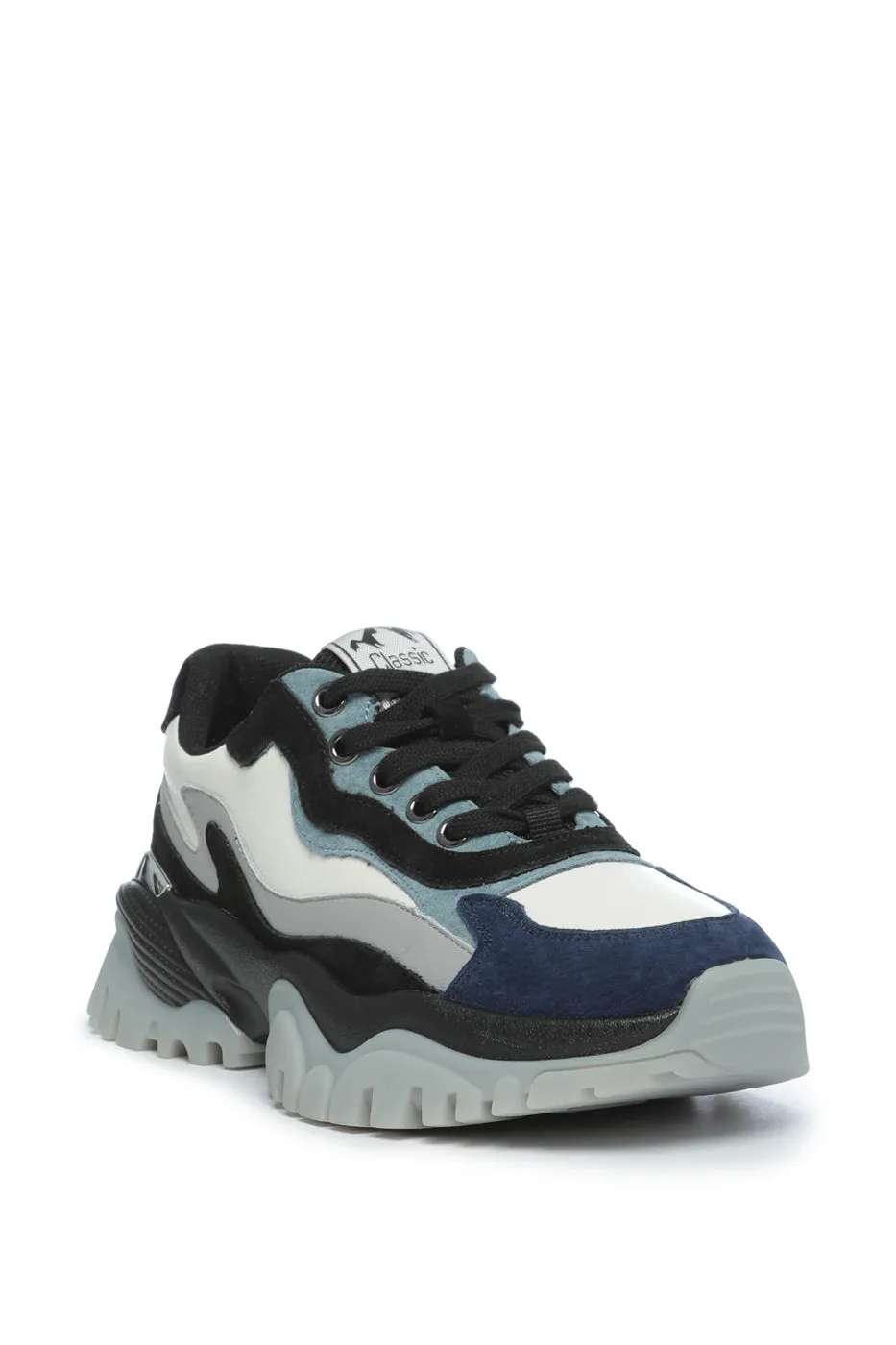 Multi-Panel Chunky Sneakers