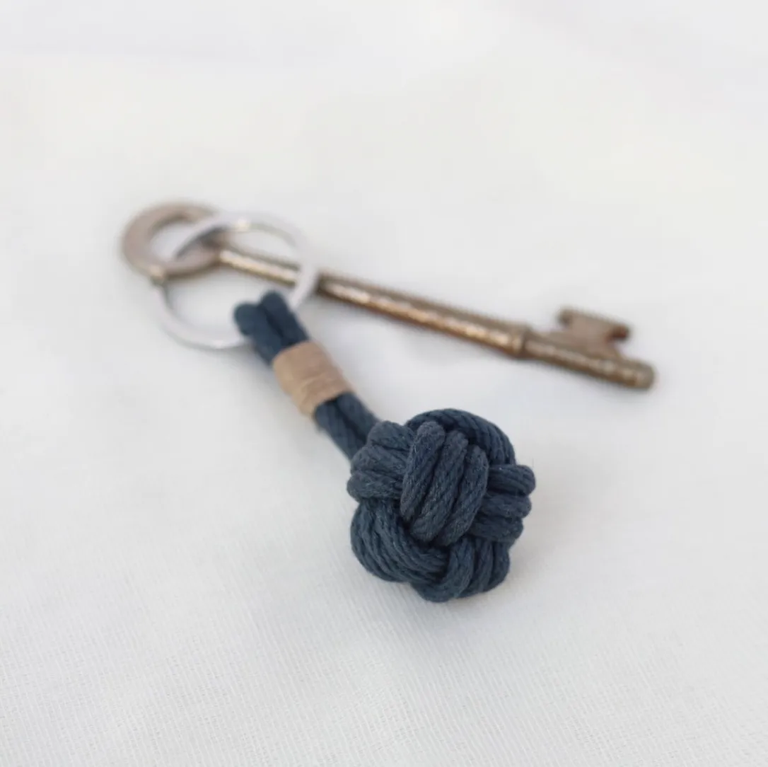 Nautical Knot Keyring