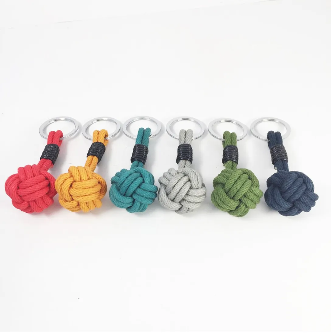 Nautical Knot Keyring