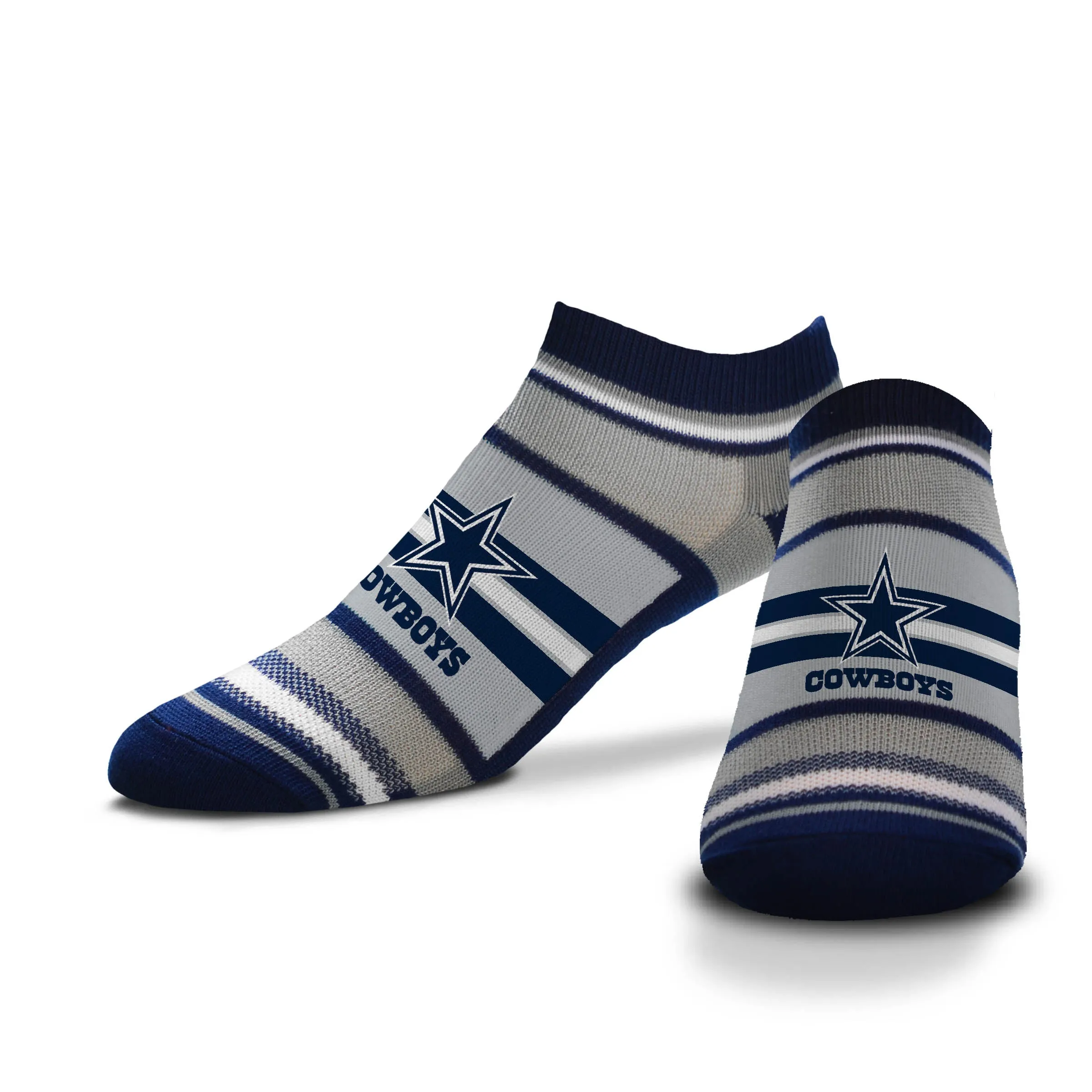 NFL Dallas Cowboys For Bare Feet Streak Socks