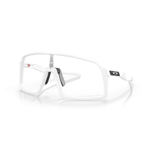 Oakley Sutro Clear To Black Iridium Photochromic Lenses Matte White Frame