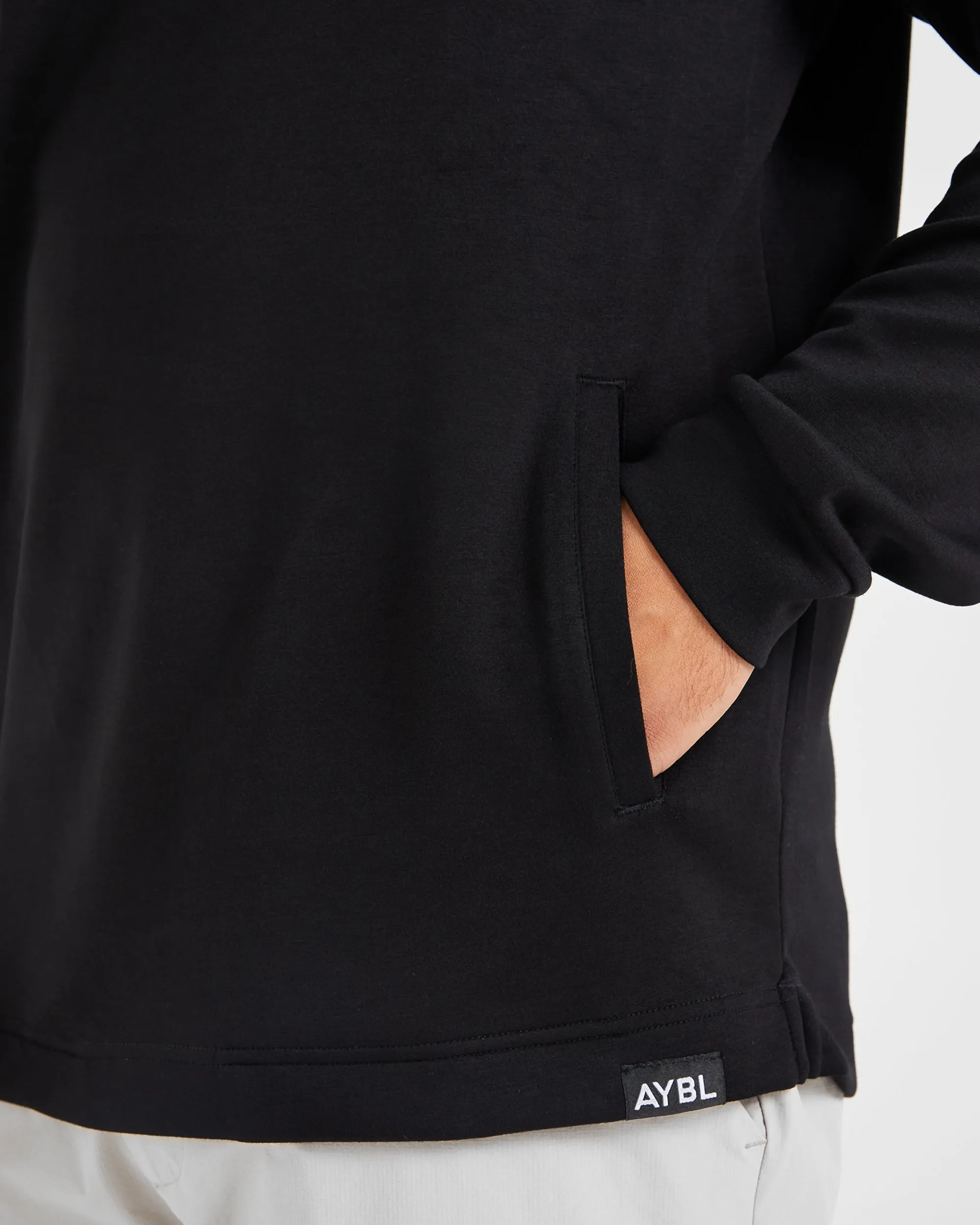 Performance Lightweight Hoodie - Black