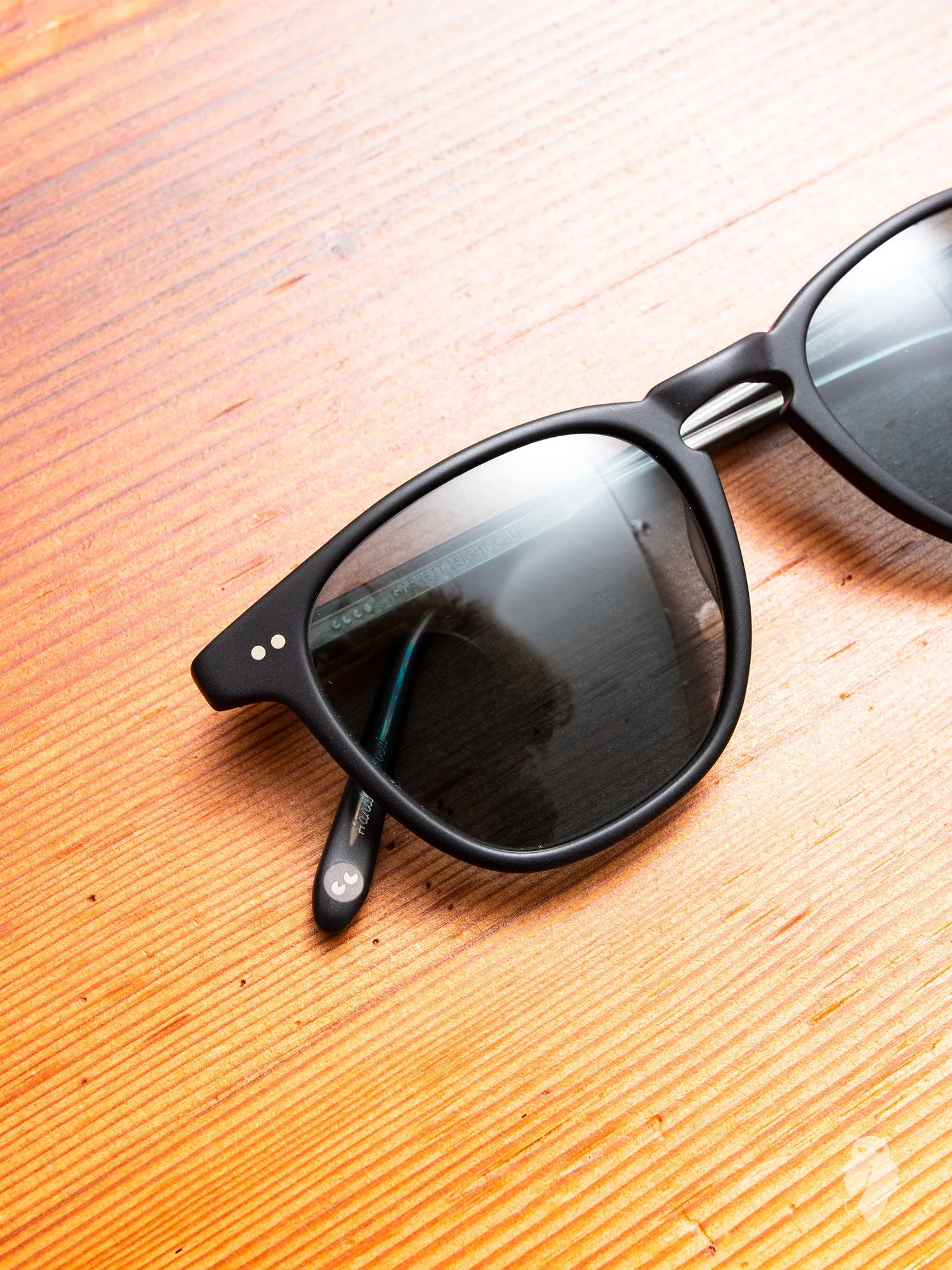 "Brooks" Sunglasses in Matte Black Polarized