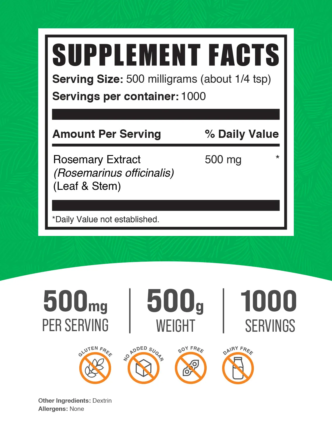 Rosemary Extract Powder