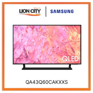 Samsung 43" Q60C QA43Q60CAKXXS QLED 4K Smart TV (2023) 3 Ticks / 36 Months Warranty