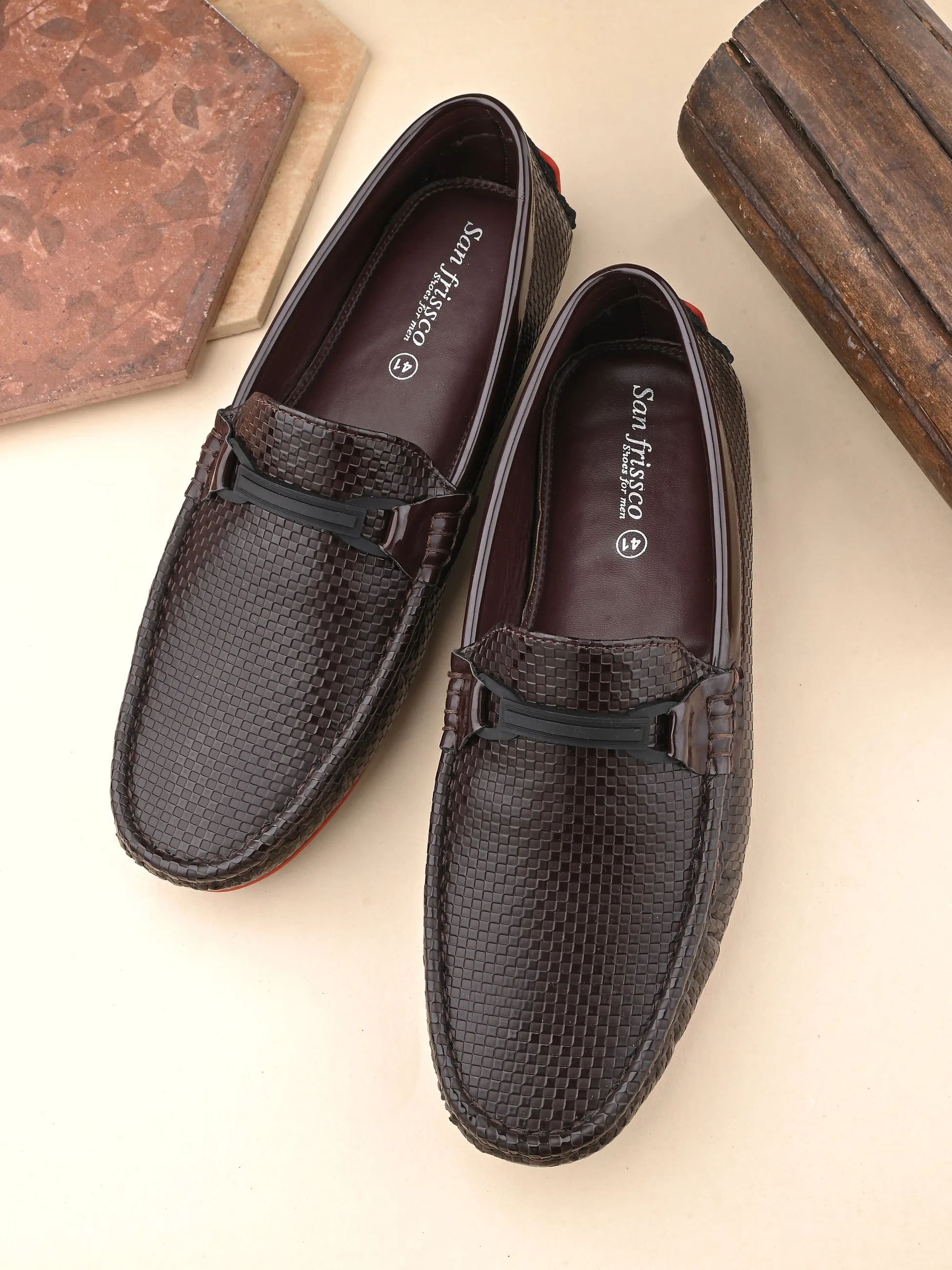 Swedish Brown Driving Loafers