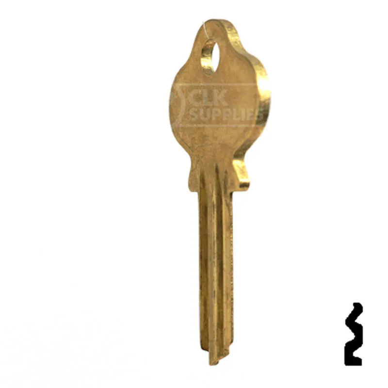 Uncut Key Blank | Lockwood | L1, 1004