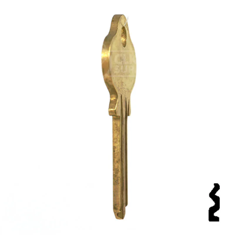 Uncut Key Blank | Lockwood | L1, 1004