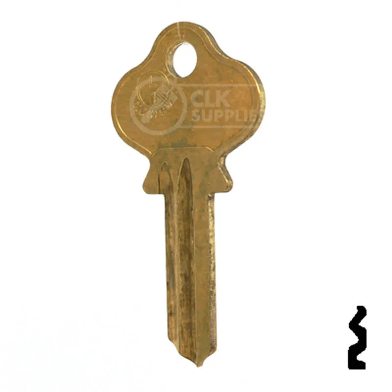 Uncut Key Blank | Lockwood | L1, 1004