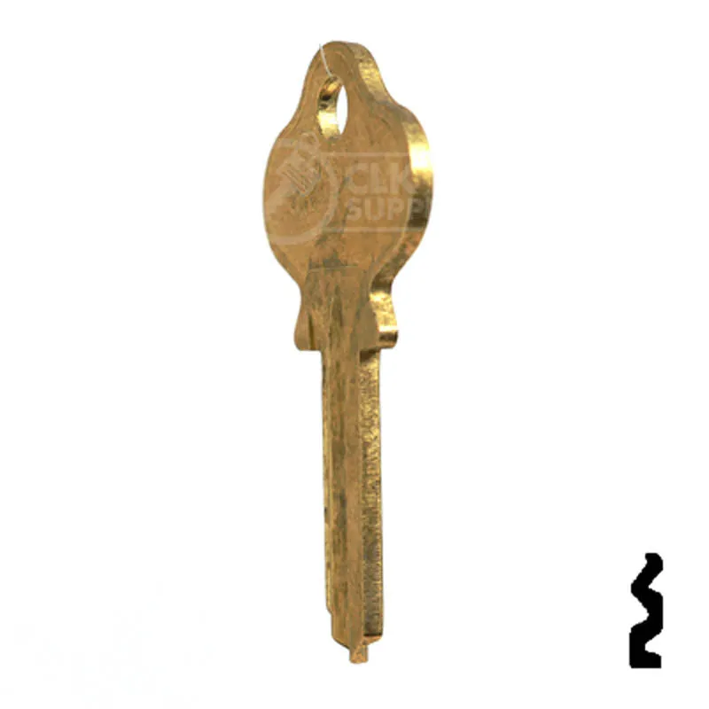 Uncut Key Blank | Lockwood | L1, 1004