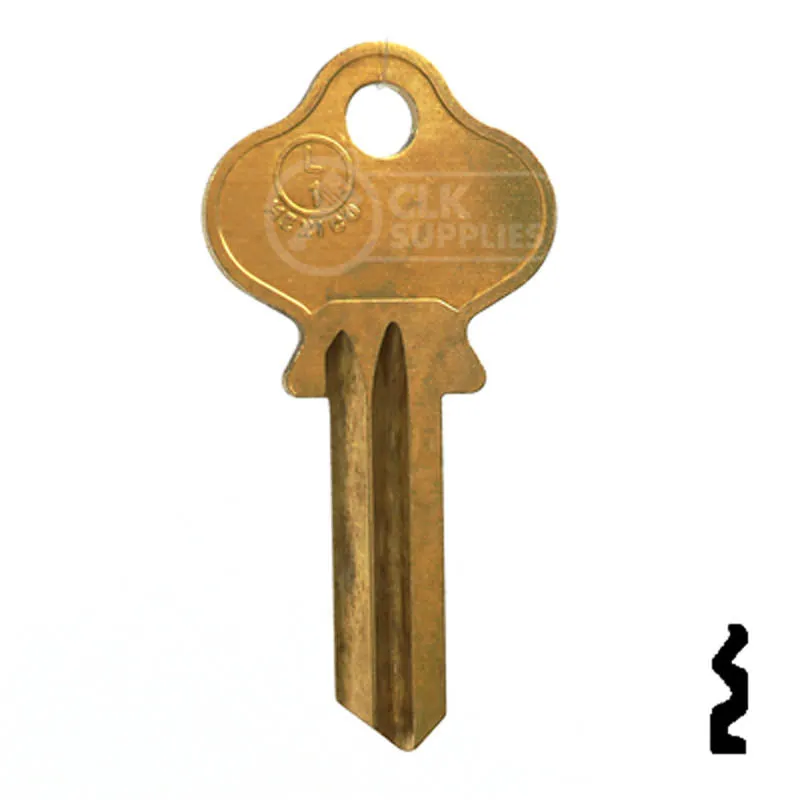 Uncut Key Blank | Lockwood | L1, 1004