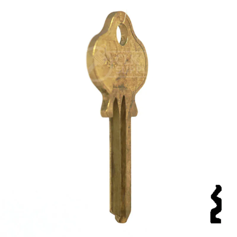 Uncut Key Blank | Lockwood | L1, 1004