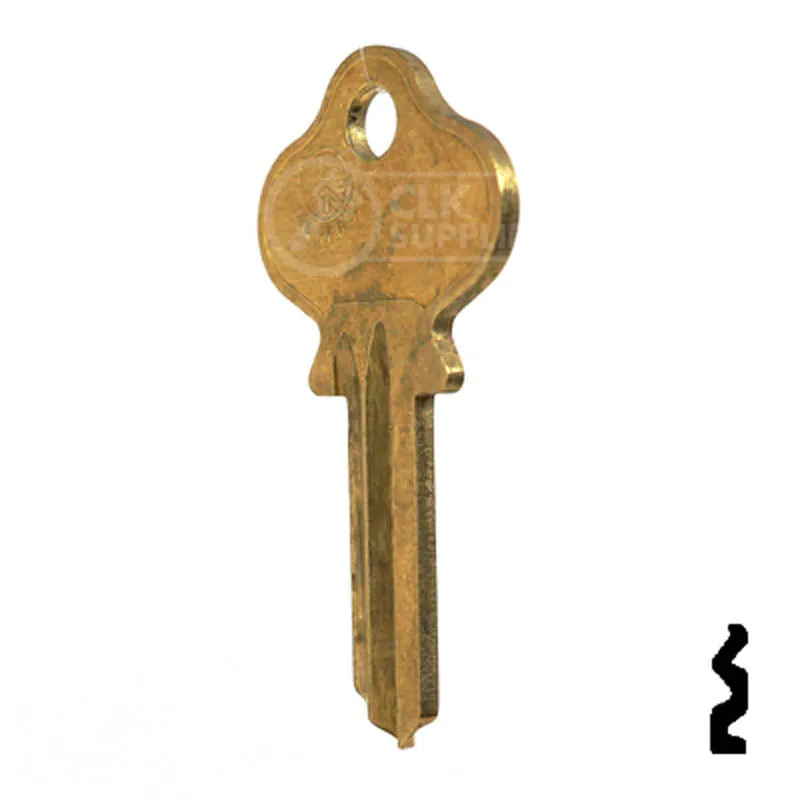 Uncut Key Blank | Lockwood | L1, 1004