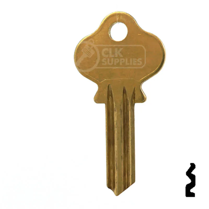 Uncut Key Blank | Lockwood | L1, 1004