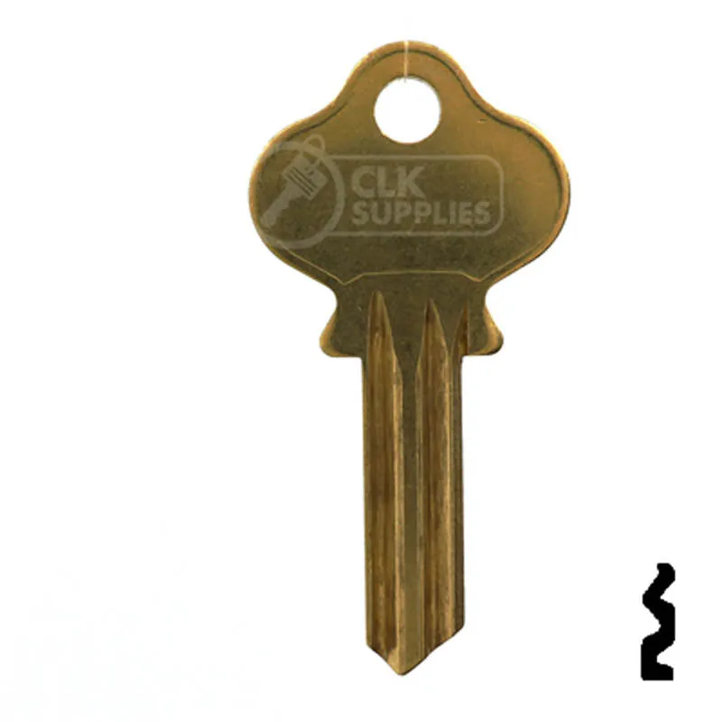 Uncut Key Blank | Lockwood | L1, 1004